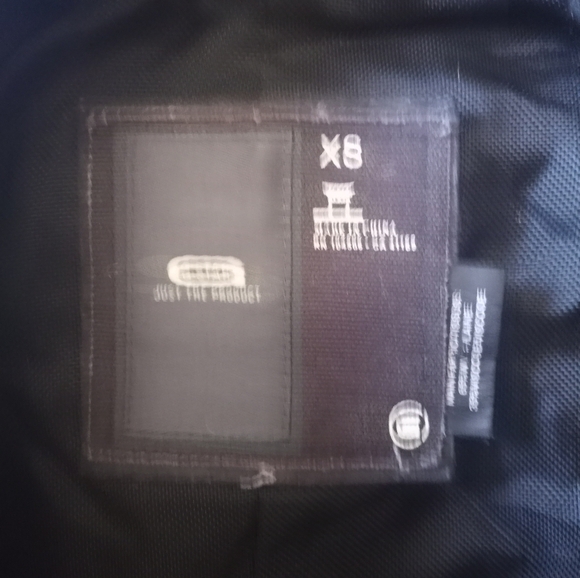 G Star Raw Denim Wool Blend Military Utility Belted Zip Up Vest - Picture 12 of 14